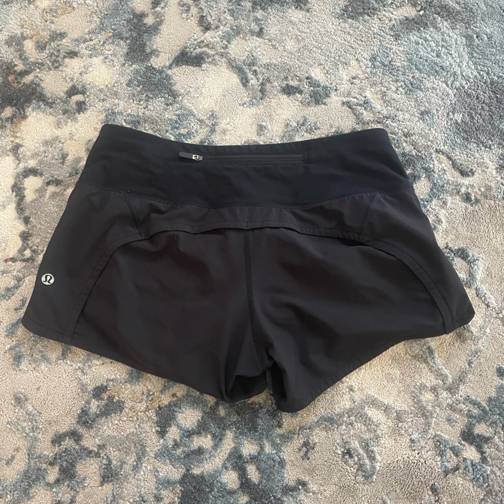 Black lululemon shorts